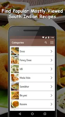 South Indian Recipes android App screenshot 13