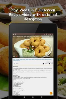 South Indian Recipes android App screenshot 4